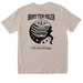2026 Army Ten-Miler Tees, a Sand Softstyle Cotton Tee (back-view)