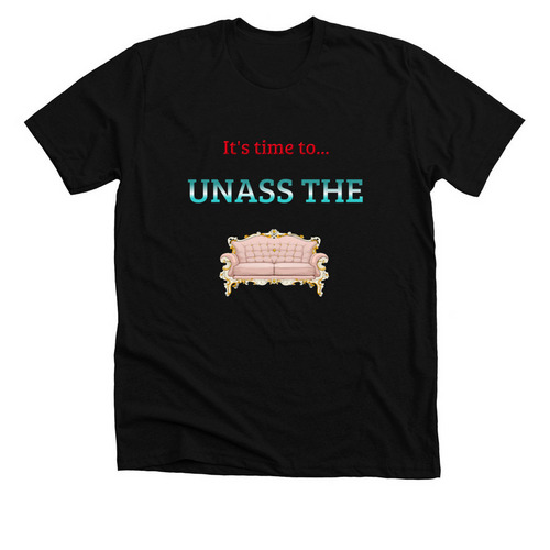 It's time..., a Solid Black Blend Premium Unisex Tee