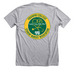 Yavapai College - SNA, a Athletic Heather Premium Unisex Tee (back-view)