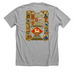 The Lamb, a Athletic Heather Premium Unisex Tee (back-view)