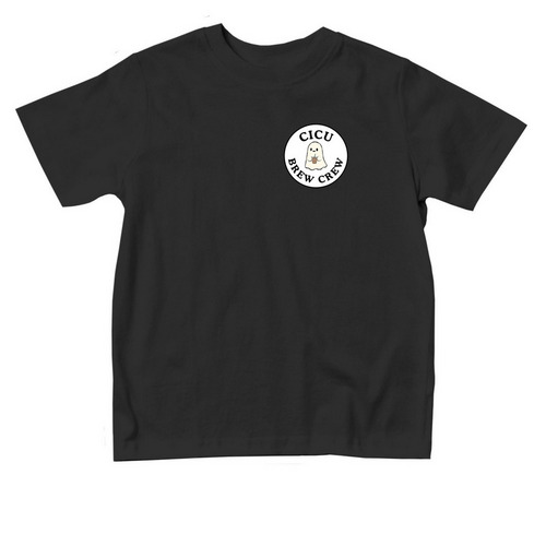 CICU Little Boos, a Black Toddler Tee