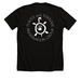 Got Your Back, a Solid Black Blend Premium Unisex Tee (back-view)