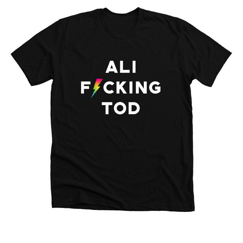 Ali Tod Merch., a Solid Black Blend Premium Unisex Tee