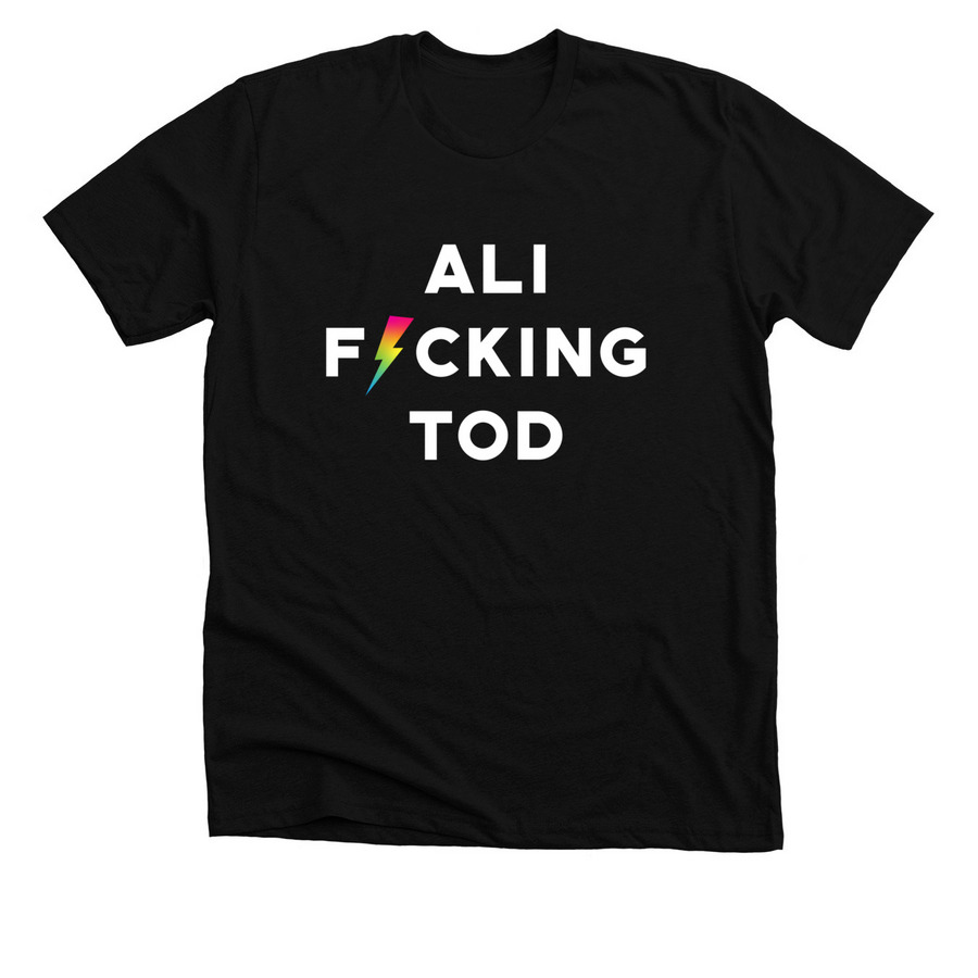 Ali Tod Merch., a Solid Black Blend Premium Unisex Tee