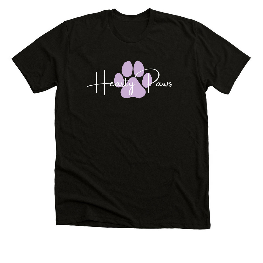 Hearty Paws 2026 Merch, a Solid Black Blend Premium Unisex Tee