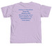 Wacky Canoe, a Orchid Comfort Colors Unisex Tee (back-view)