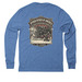 Fuel For the Soul&nbsp;, a Azure Blue Allmade Eco Triblend Long Sleeve Tee (back-view)