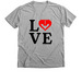 LOVE Shirt, a Athletic Heather Premium V-Neck Tee