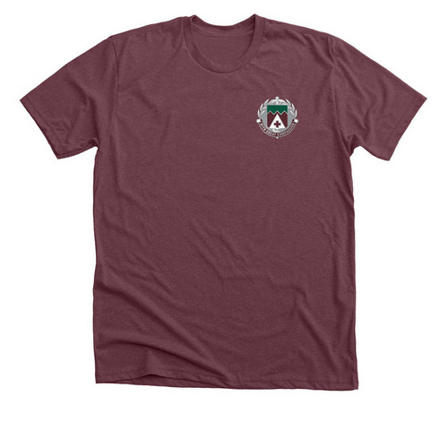 JBLM Dental Health Activity Unit Shirts, a Heather Maroon Premium Unisex Tee