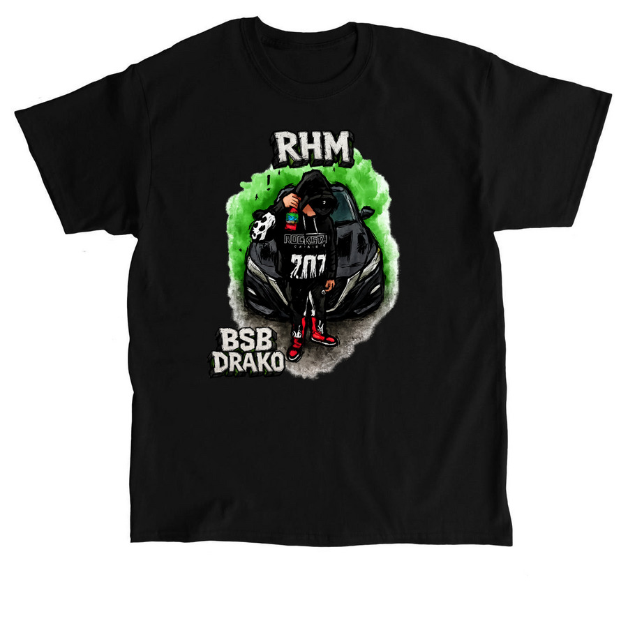 R.H.M x BSB Drako 'NEXT UP' 2026, a Black Classic Unisex Tee
