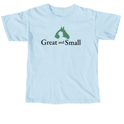 Great and Small Logo Wear Fundraiser, a Chambray Comfort Colors Unisex Tee