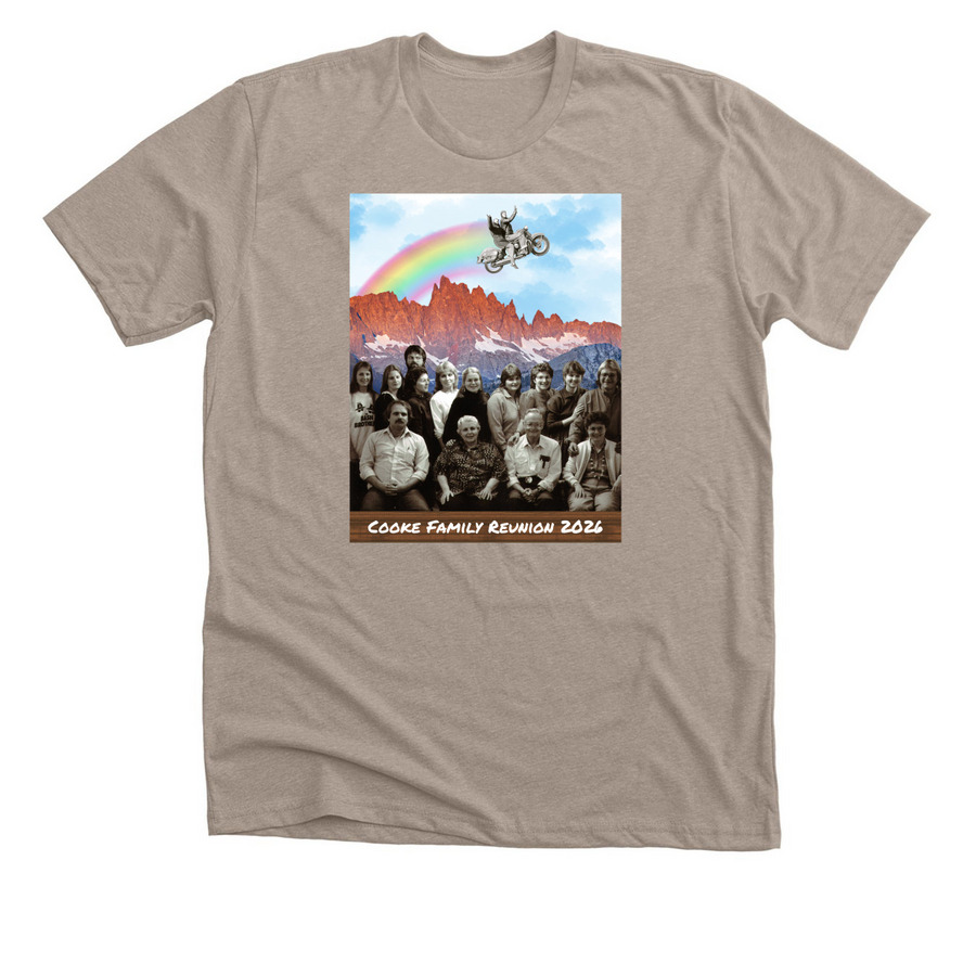 {Radio Edit} Light Color Shirts, a Heather Stone Premium Unisex Tee