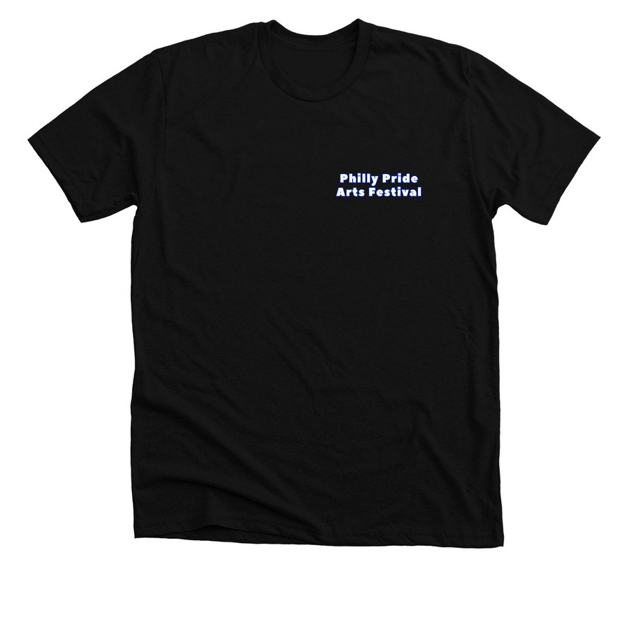 PPAF Premium T-shirt, a Solid Black Blend Premium Unisex Tee