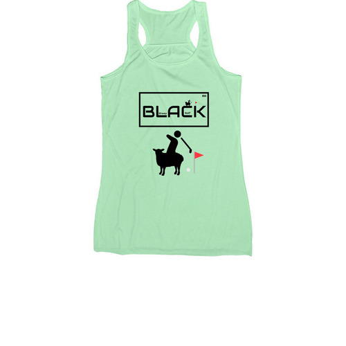 Girls BSG, a Mint Women's Racerback