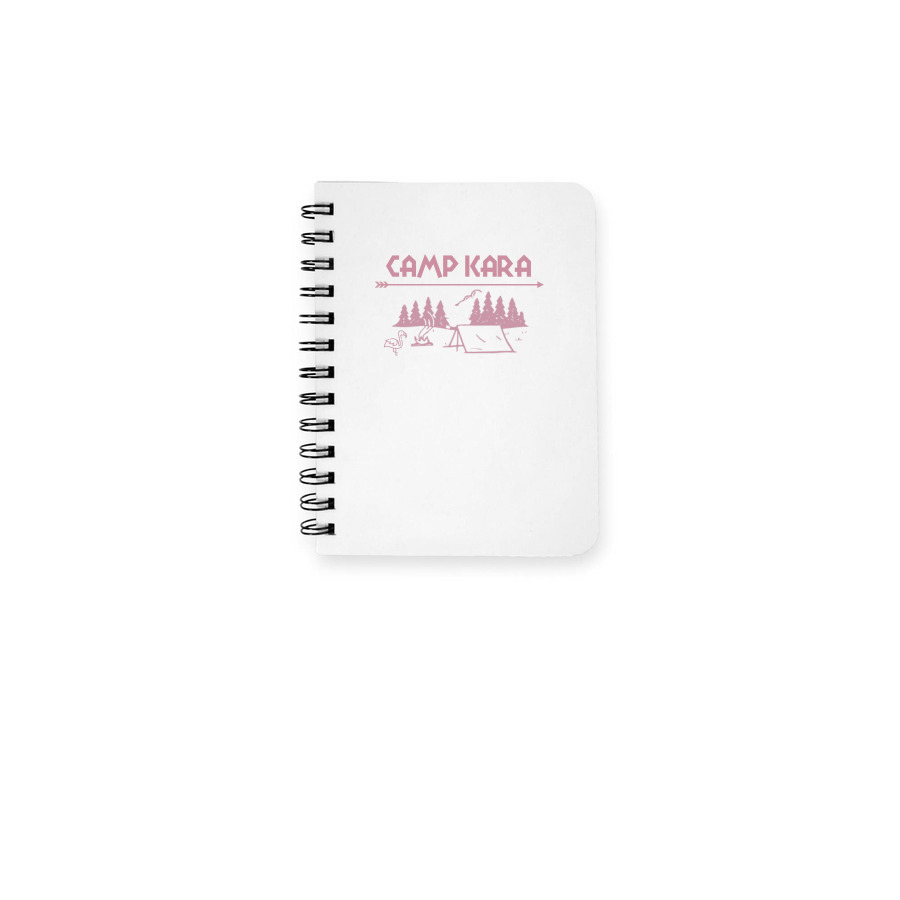 Camp Kara Journal, a White Spiral Notebook