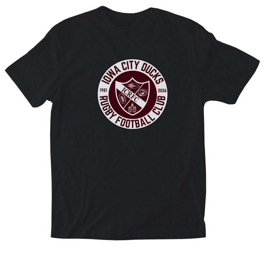 45th Anniversary Gear, a Black Softstyle Cotton Tee