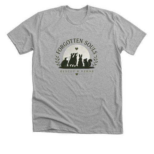 Forgotten Souls Merch, a Athletic Heather Premium Unisex Tee