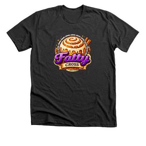 Fatty Cross 2026, a Dark Grey Heather Premium Unisex Tee