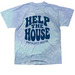 Tie Dye T-Shirt, a Lagoon Classic Tie Dye Tee (back-view)