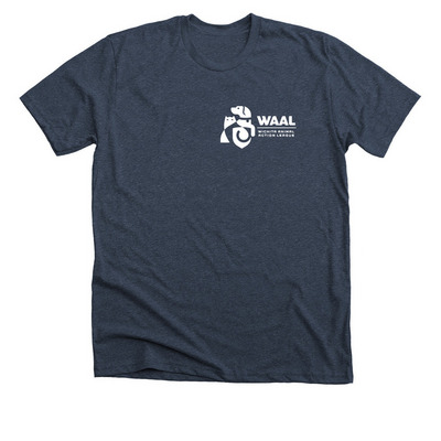 If My Cat Doesn't Like You..., a Heather Midnight Navy Premium Unisex Tee