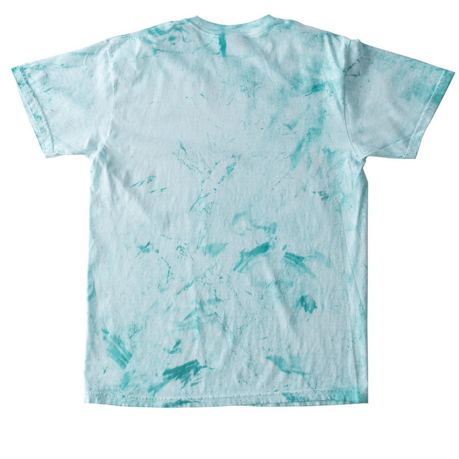 Arukah, a Sea Glass Comfort Colors Colorblast Tee (back-view)