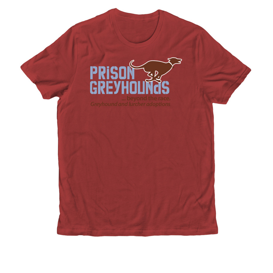 Prison Greyhounds - Eco-friendly C7, a Revolution Red Allmade Organic Cotton Unisex Tee