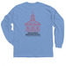 New Dixon UMC Shirts, a Carolina Blue Classic Long Sleeve Tee (back-view)