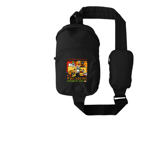 2026&nbsp;GMPR Pug Social Sling Bags, a Black Grove Sling Bag
