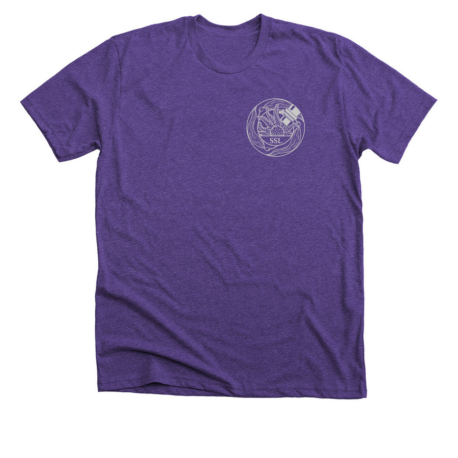 Sunflower Star Laboratory&nbsp;, a Heather Team Purple Premium Unisex Tee