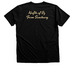 Hagan Phantom of the Hogpera Tee, a Black Heather Premium Unisex Tee (back-view)