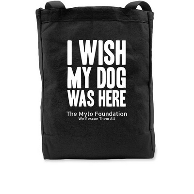 The Mylo Foundation, a Black Recycled Cotton Tote Bag
