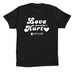 Love Shouldn't Hurt Retro Design, a Vintage Black Premium Cotton Tee