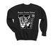 Wildcat Crewneck Sweatshirt, a Black Youth Crewneck Sweatshirt