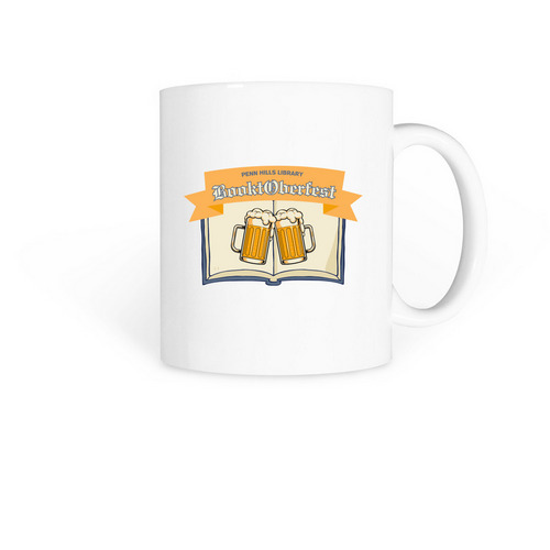 Booktoberfest Mug, a White Coffee Mug
