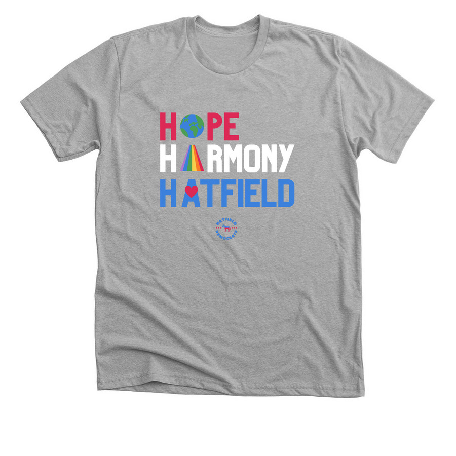 Hope Harmony Hatfield, a Athletic Heather Premium Unisex Tee