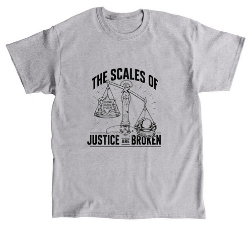 Scales of Justice, a Sport Grey Classic Unisex Tee