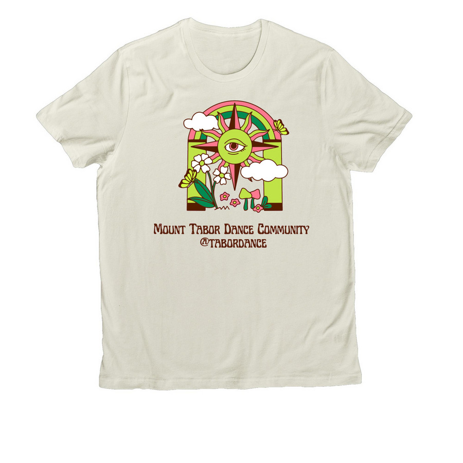 Third Eye View, a White Sand Allmade Organic Cotton Unisex Tee