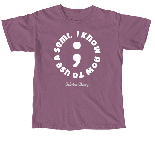 I know how to use a semi., a Berry Comfort Colors Unisex Tee