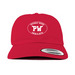 PW Hats (Red), a Cranberry Printed Classic Baseball Cap