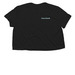 Everything Ocean Classic Crop, a Black Women?s Flowy Cropped Tee