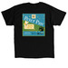 2026 Peter Pan Wear- Short Sleeve *Back, a Black Classic Unisex Tee (back-view)