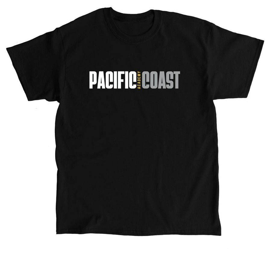 Bold Pacific Coast, a Black Classic Unisex Tee