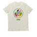 Our Future Flies with Pollinators- Light, a White Sand Allmade Organic Cotton Unisex Tee