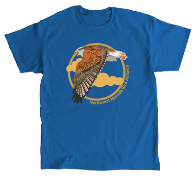 NNBA Ferruginous Hawk Shirts, a Royal Classic Unisex Tee
