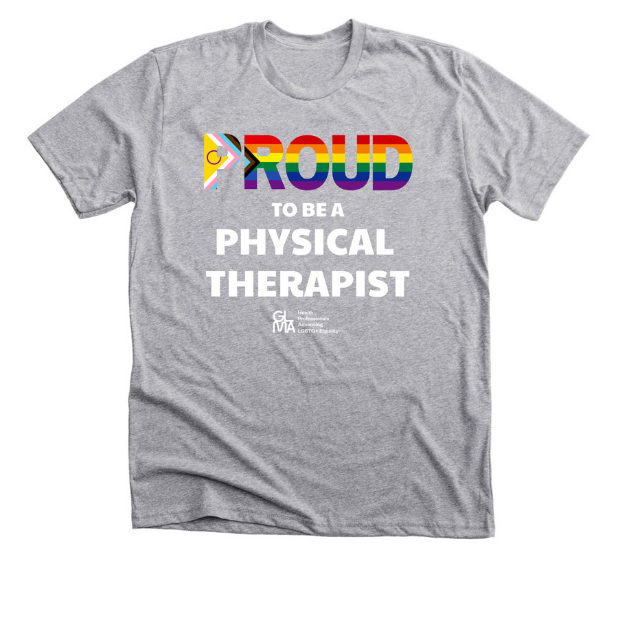 PROUD Series: Physical Therapist, a Athletic Heather Premium Unisex Tee