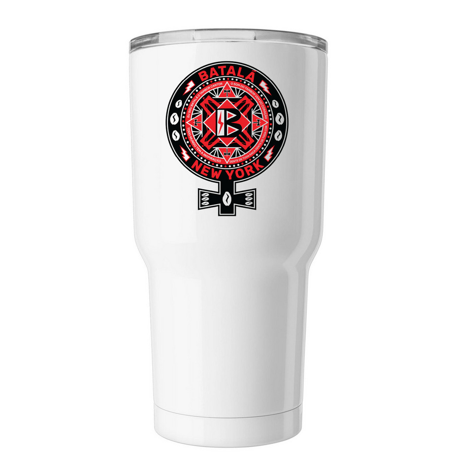 BNY Lady Power Tumbler, a White Insulated Tumbler