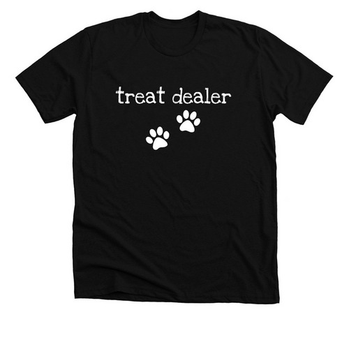 Treat Dealer, a Solid Black Blend Premium Unisex Tee