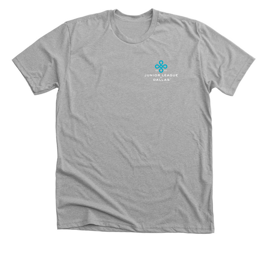 JLD&nbsp;Classic&nbsp;Logo - Dark, a Athletic Heather Premium Unisex Tee
