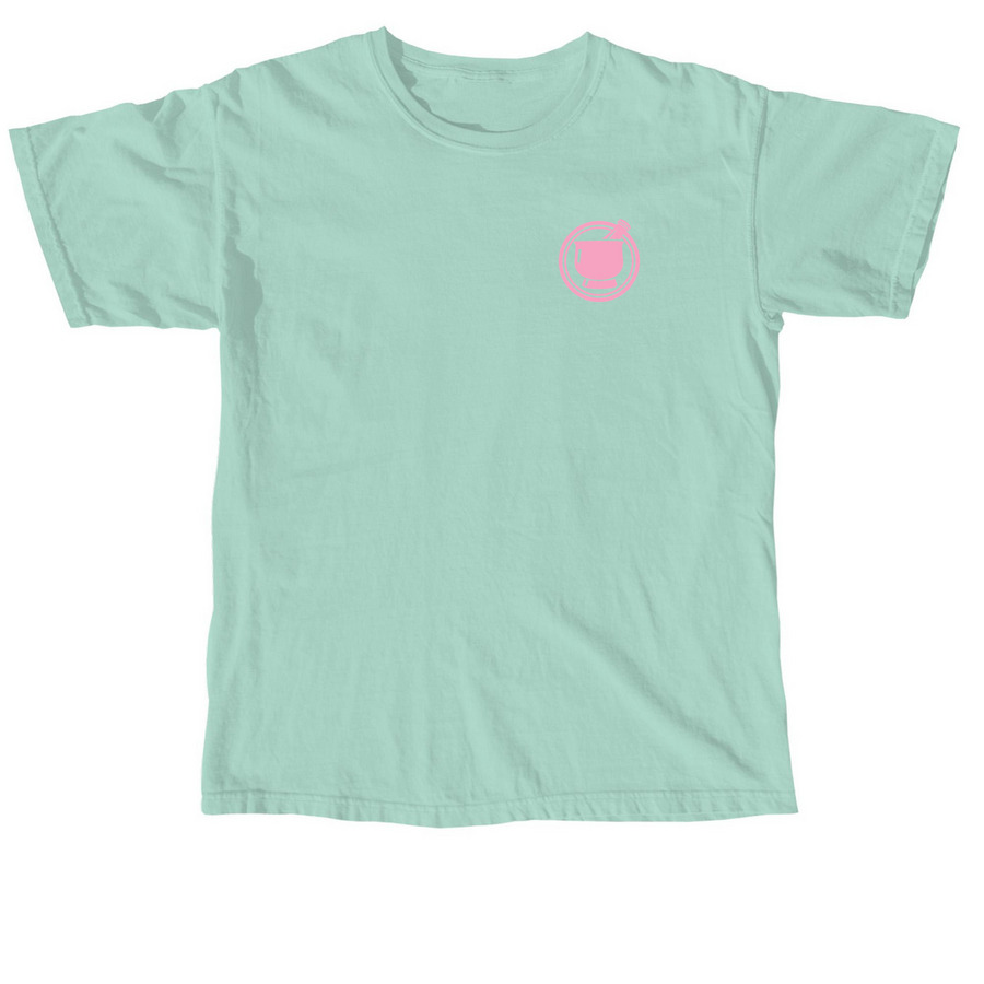 More than Meds Bubble, a Chalky Mint Comfort Colors Unisex Tee