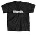 FPDA Allegedly, a Black Classic Tie Dye Tee